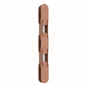 CHAIN 91 mocca LED-vägglampa 4000K small 0