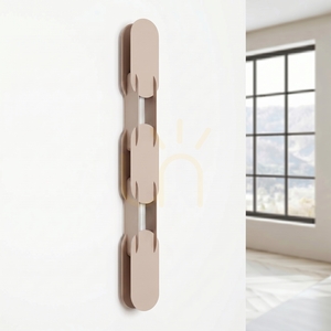 CHAIN 91 taupe LED-vägglampa 4000K small 1