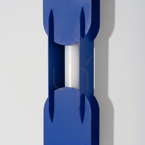 CHAIN 91 ultramarin LED-vägglampa 4000K small 4