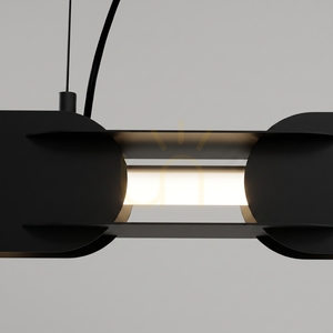 CHAIN 91 pendellampa svart LED 4000K small 3