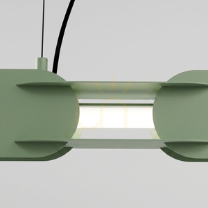 CHAIN 91 sage LED 4000K taklampa small 3