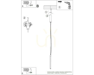 TRANG 50 ockraröd LED 3000K taklampa small 7