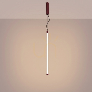 TRANG 75 vinröd LED 3000K taklampa small 3