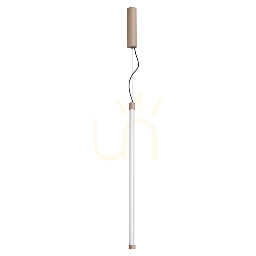 Kontrollera Thoro TRANG 75 taupe LED-pendellampa, 3000 K
