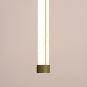 TRANG 75 grön oliv LED 3000K taklampa small 4