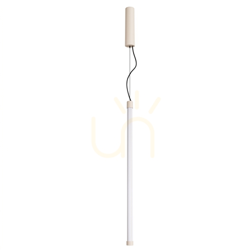 Kontrollera TRANG 75 beige LED 4000K taklampa
