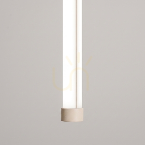 TRANG 75 beige LED 4000K taklampa small 4
