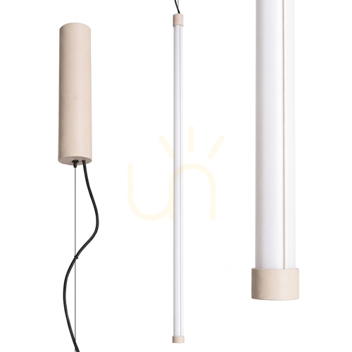 Kontrollera TRANG 100 beige LED 4000K taklampa