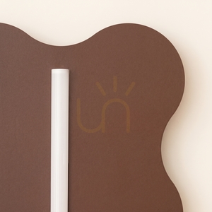 KLOVER vägglampa brun small 5