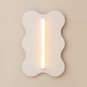 KLOVER vägglampa beige small 3