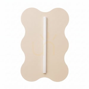 KLOVER vägglampa beige small 0