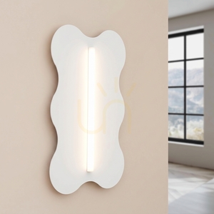 KLOVER vägglampa vit small 2