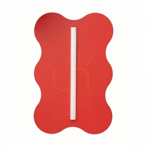 KLOVER vägglampa röd small 0