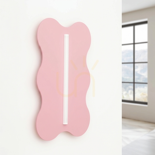 Kontrollera KLOVER vägglampa rosa