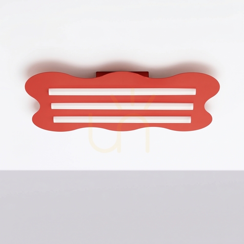 Kontrollera Plafond KLOVER röd