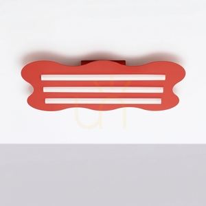 Plafond KLOVER röd small 1