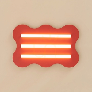 Plafond KLOVER röd small 3