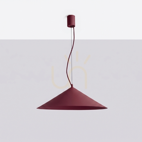 Kontrollera FINT vinröd LED 3000K taklampa