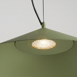FINT grön oliv LED 3000K taklampa small 4