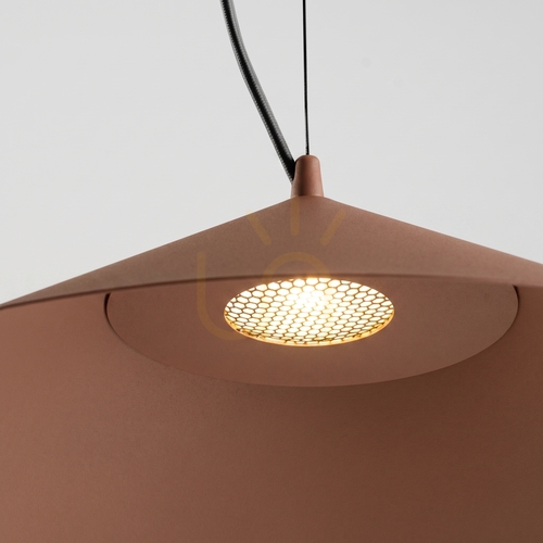 Kontrollera Pendellampa FINT mocca LED 4000K