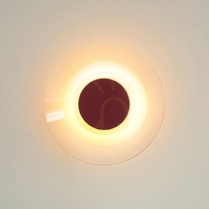 ASTRO vinröd LED-vägglampa 3000K small 3