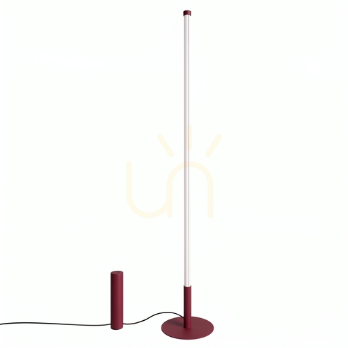 Kontrollera TRANG vinröd 3000K golvlampa