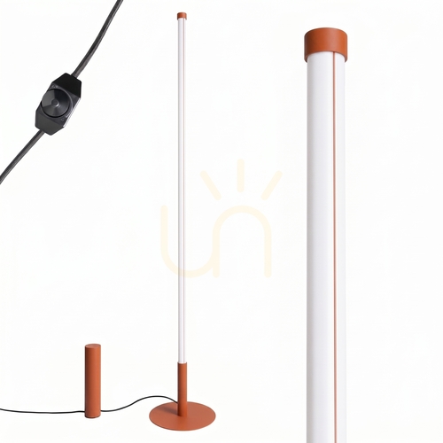 Kontrollera TRANG golvlampa ockraröd 3000K