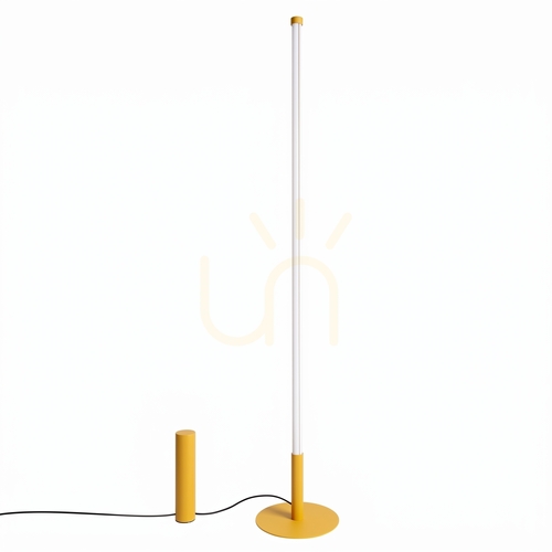 Kontrollera TRANG golvlampa gul 3000K
