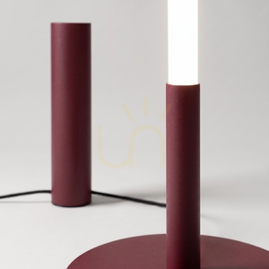 TRANG vinröd 4000K golvlampa small 5