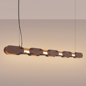 CHAIN 158 brun LED 3000K taklampa small 2