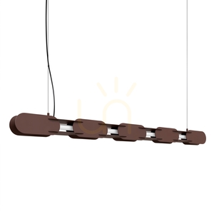 CHAIN 158 brun LED 3000K taklampa small 0