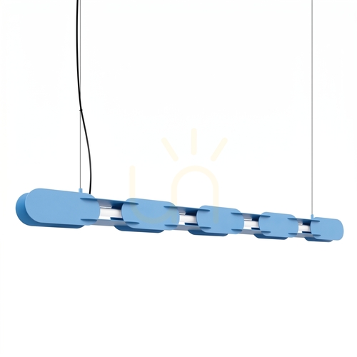 Kontrollera CHAIN 158 blå LED 3000K taklampa