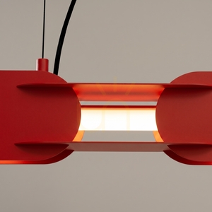 CHAIN 158 röd LED 3000K taklampa small 3