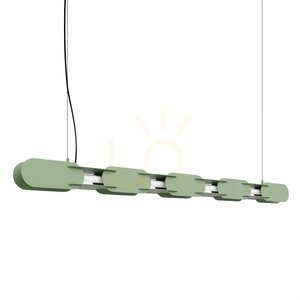 CHAIN 158 salvia LED 3000K taklampa small 0