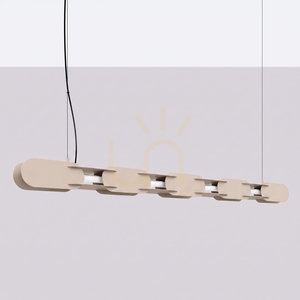 CHAIN 158 pendellampa taupe LED 3000K small 1