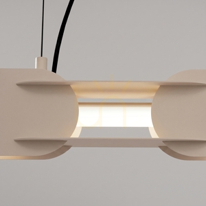 CHAIN 158 pendellampa taupe LED 3000K small 3