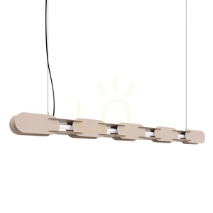 CHAIN 158 pendellampa taupe LED 3000K small 0