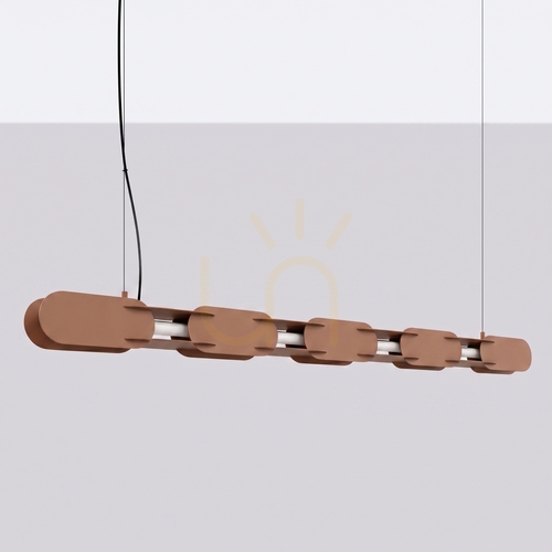 Kontrollera CHAIN 158 mocca LED 4000K taklampa