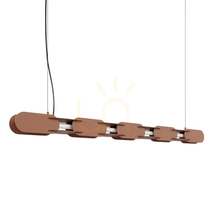 CHAIN 158 mocca LED 4000K taklampa small 0
