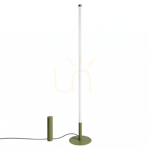 Kontrollera TRANG golvlampa grön oliv 3000K