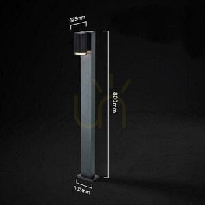 V-TAC 80CM GU10 svart trädgårdsstolpe VT-10177 3 års garanti small 1