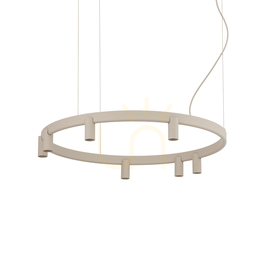 Kontrollera FOURTY ROUND LED-pendellampa 12284 Nowodvorski FOURTY ROUND LED-pendellampa 12284 Nowodvorski