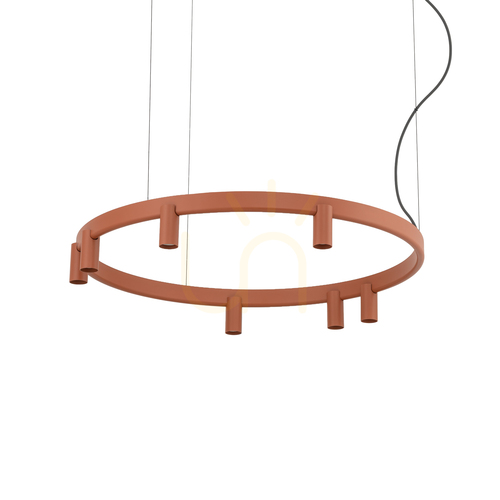 Kontrollera FOURTY ROUND LED-pendellampa 12418 Nowodvorski