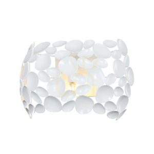 Vägglampa Carera Vit Metall 310 mm G9 Open Design Highlights small 0