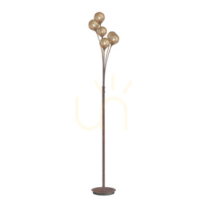 GRETA Golvlampa 398-48 Rost 6xG9 small 1