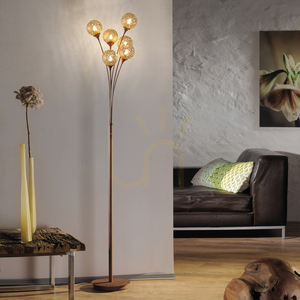 GRETA Golvlampa 398-48 Rost 6xG9 small 2