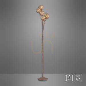 GRETA Golvlampa 398-48 Rost 6xG9 small 8