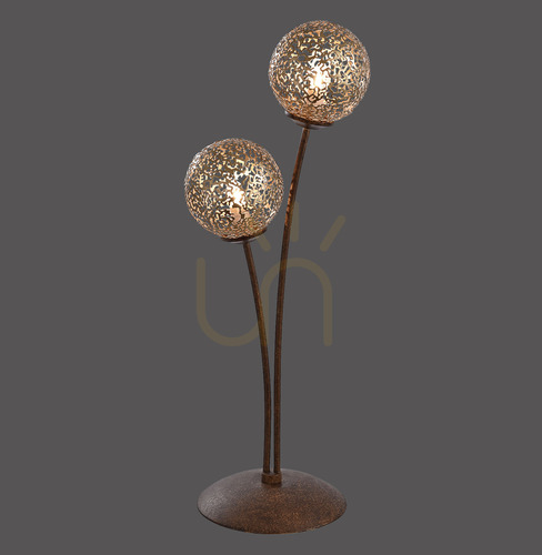 Kontrollera GRETA bordslampa 4032-48 Rusty 2xG9