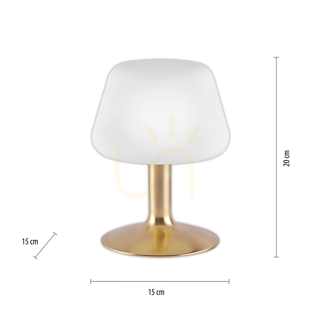 Utsikt TILL Bordslampa 4078-60 Mässing 1xG9 TILL Bordslampa 4078-60 Mässing 1xG9
