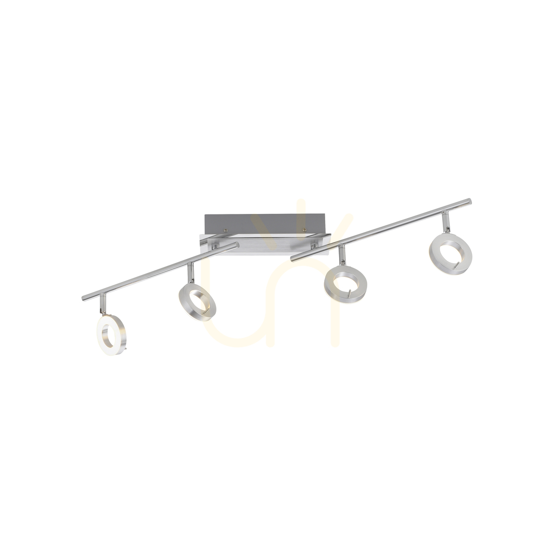 Utsikt SILEDA plafond 6786-96 Silver 4xLED SILEDA plafond 6786-96 Silver 4xLED